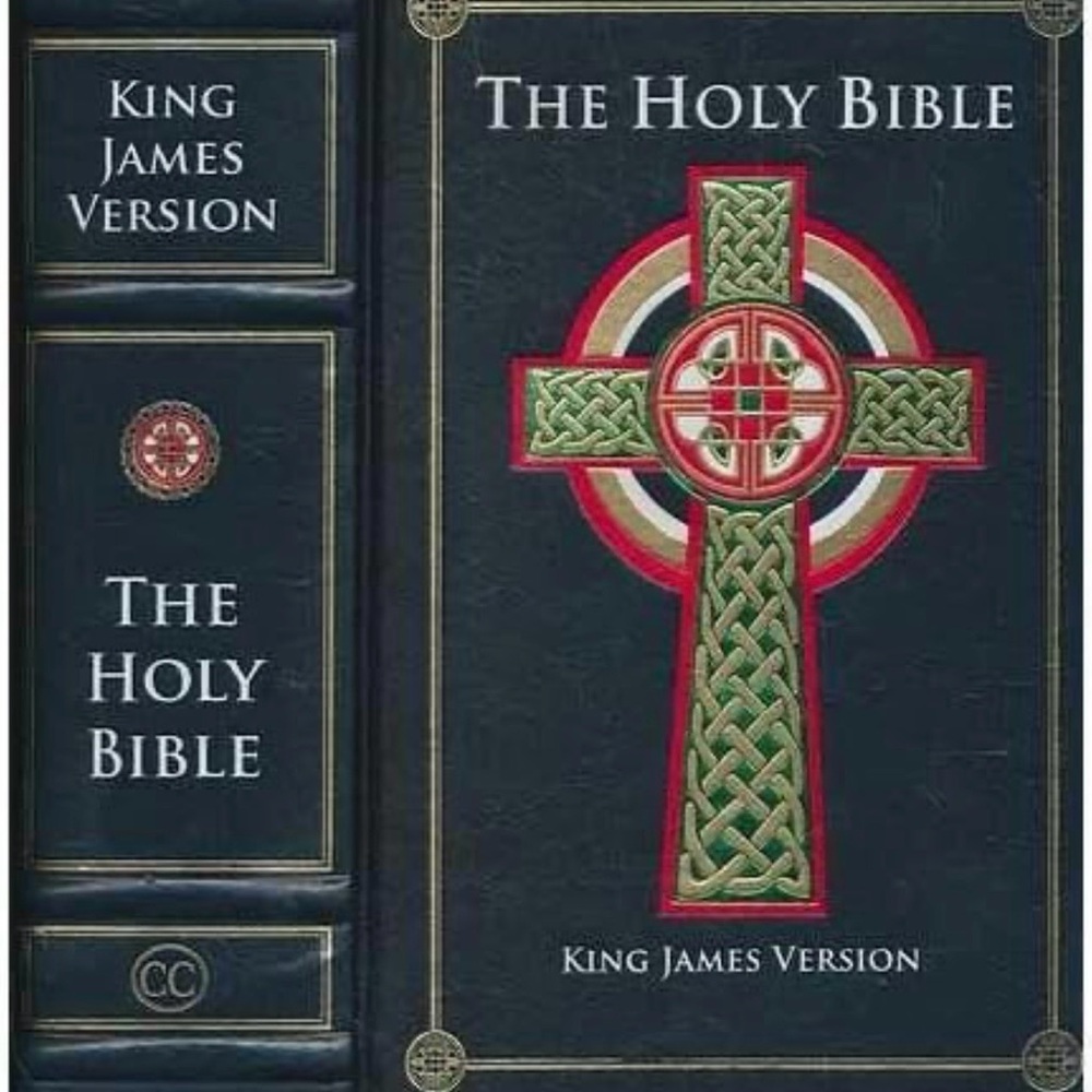The Holy Bible King James Version hardback 2013 glided